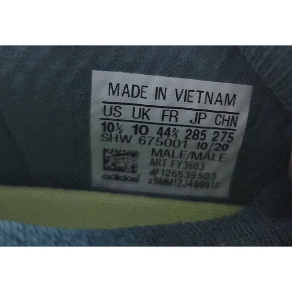 Adidas 4D Fusio ‘Semi Frozen Yellow’ FY3603 Primeknit Running Shoes Mens 10.5 - Picture 8 of 8